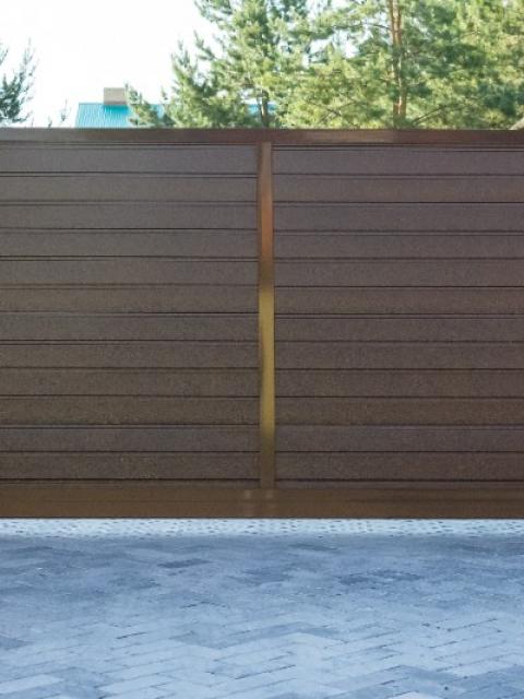 Installation portail en bois Installation portail en bois